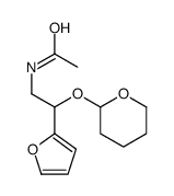 N-[2-(furan-2-yl)-2-(oxan-2-yloxy)ethyl]acetamide结构式
