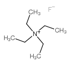 Tetraethylammonium fluoride dihydrate structure