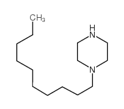 1-癸哌嗪结构式