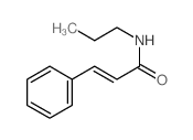 n-Propyl-3-phenylpropenamide结构式