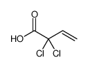 2,2-dichlorobut-3-enoic acid Structure