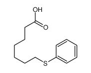 7-phenylsulfanylheptanoic acid Structure