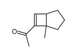 Ethanone, 1-(5-methylbicyclo[3.2.0]hept-6-en-6-yl)- (9CI)结构式