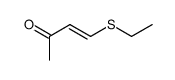 (E)-methyl β-ethylthiovinyl ketone结构式