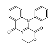 ethyl 4-oxo-1-phenylquinazoline-2-carboxylate Structure