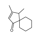 1,2-dimethylspiro[4.5]dec-2-en-4-one结构式