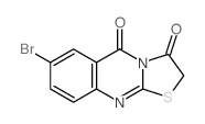 7-bromo-[1,3]thiazolo[2,3-b]quinazoline-3,5-dione Structure