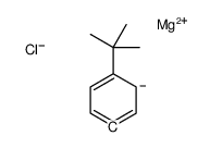magnesium,tert-butylbenzene,chloride Structure