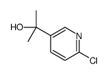 2-(6-chloropyridin-3-yl)propan-2-ol结构式