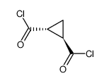 1,2-Cyclopropanedicarbonyl dichloride, cis- (9CI)结构式