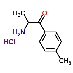 nor-Mephedrone hydrochloride结构式