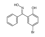 2'-hydroxy-5'-bromobenzophenone oxime结构式