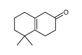 3,4,5,6,7,8-hexahydro-5,5-dimethyl-2(1H)-naphthalenone结构式