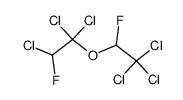 1,1,1-trichloro-2-fluoro-2-(1,1,2-trichloro-2-fluoro-ethoxy)-ethane Structure