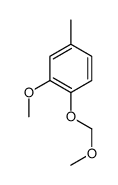 2-methoxy-1-(methoxymethoxy)-4-methylbenzene Structure