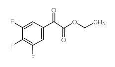 ETHYL 3,4,5-TRIFLUOROBENZOYLFORMATE structure