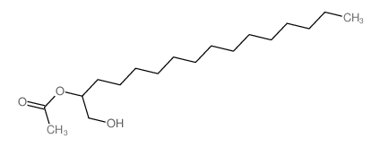 1,2-Hexadecanediol,2-acetate Structure