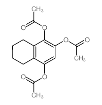 (2,4-diacetyloxytetralin-1-yl) acetate structure