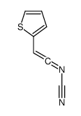 Cyanamide, (2-thienylethenylidene)- (9CI)结构式