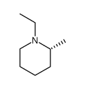 1-Ethyl-2-methylpiperidine结构式