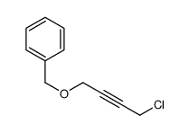 {[(4-Chloro-2-butyn-1-yl)oxy]methyl}benzene结构式