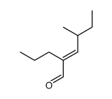 4-methyl-2-propylhex-2-enal Structure