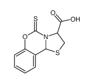 5-sulfanylidene-3,10b-dihydro-2H-[1,3]thiazolo[3,2-c][1,3]benzoxazine-3-carboxylic acid结构式