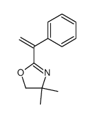 4,4-dimethyl-2-(1-phenylvinyl)-4,5-dihydrooxazole结构式