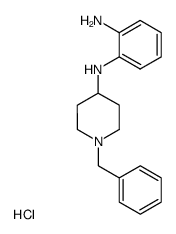 1-benzyl-4-(2-aminoanilino)piperidine trihydrochloride结构式