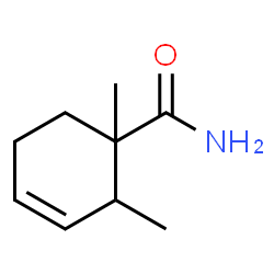 3-Cyclohexene-1-carboxamide,1,2-dimethyl-结构式