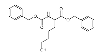 (D,L)-N-Cbz-ε-hydroxynorleucine benzyl ester Structure