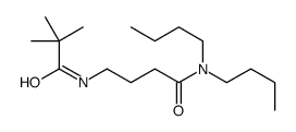 N-[4-(dibutylamino)-4-oxobutyl]-2,2-dimethylpropanamide Structure