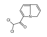 Ethanone, 2,2-dichloro-1-(3H-pyrrolizin-5-yl)- (9CI) structure