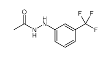 Acetic acid, 2-[3-(trifluoromethyl)phenyl]hydrazide结构式