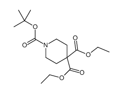 1-叔丁基 4,4-二乙基哌啶-1,4,4-三羧酸图片