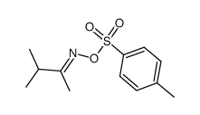 3-methylbutan-2-one O-tosyl oxime结构式