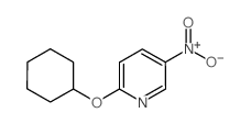 2-(Cyclohexyloxy)-5-nitropyridine Structure