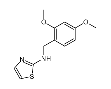 N-(2,4-dimethoxybenzyl)thiazol-2-amine structure