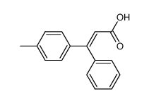 3-phenyl-3-p-tolyl-acrylic acid结构式