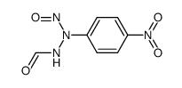 formic acid-[N'-(4-nitro-phenyl)-N'-nitroso-hydrazide]结构式