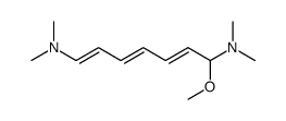 7-methoxy-N1,N1,N7,N7-tetramethylhepta-1,3,5-triene-1,7-diamine结构式