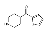 piperidin-4-yl(thiophen-2-yl)methanone Structure