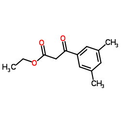 Ethyl 3-(3,5-dimethylphenyl)-3-oxopropanoate结构式