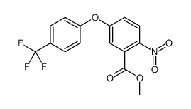 methyl 2-nitro-5-[4-(trifluoromethyl)phenoxy]benzoate结构式
