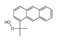 1-(2-hydroperoxypropan-2-yl)anthracene Structure