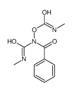 [benzoyl(methylcarbamoyl)amino] N-methylcarbamate Structure