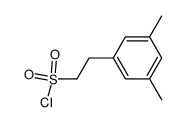 β-(3,5-Dimethylphenyl)ethanesulfonyl chloride Structure