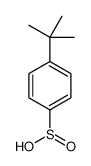 4-tert-butylbenzenesulfinic acid Structure