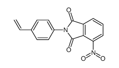 2-(4-ethenylphenyl)-4-nitroisoindole-1,3-dione Structure