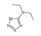 N,N-diethylselenatriazol-5-amine Structure